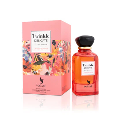 Volare Twinkle Delicate Eau de Parfum 100 ml Damen – Blumig Frischer Eleganter Duft – Langanhaltendes Frauen Parfum