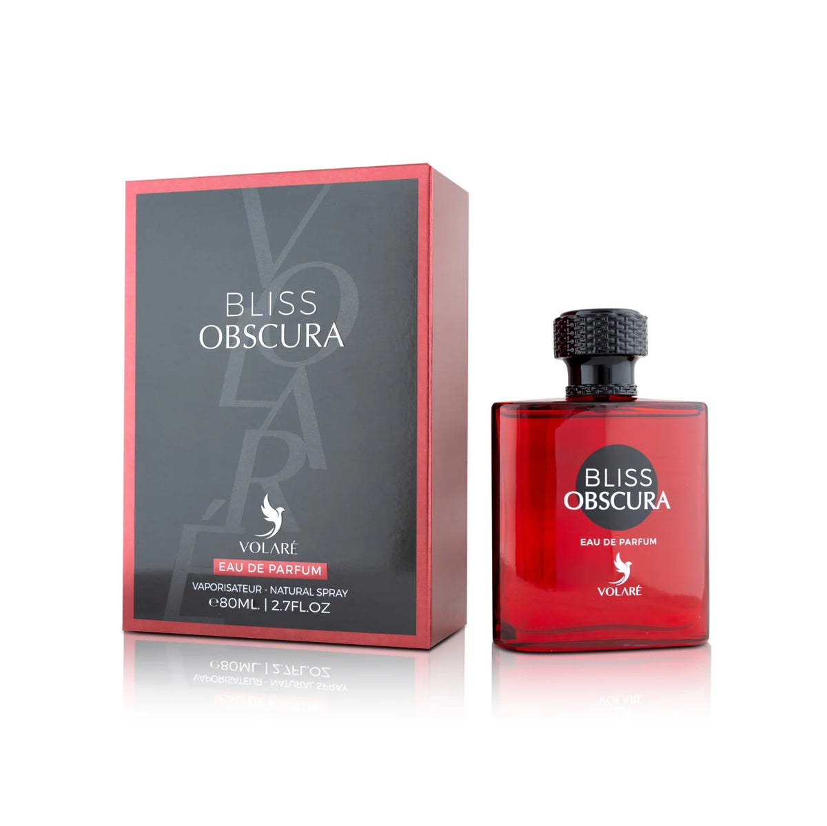 Volare Bliss Obscura Eau de Parfum 100 ml Damen – Süß Gourmand Duft mit Kirsche, Jasmin & Kaffee-Vanille – Langanhaltendes Parfum