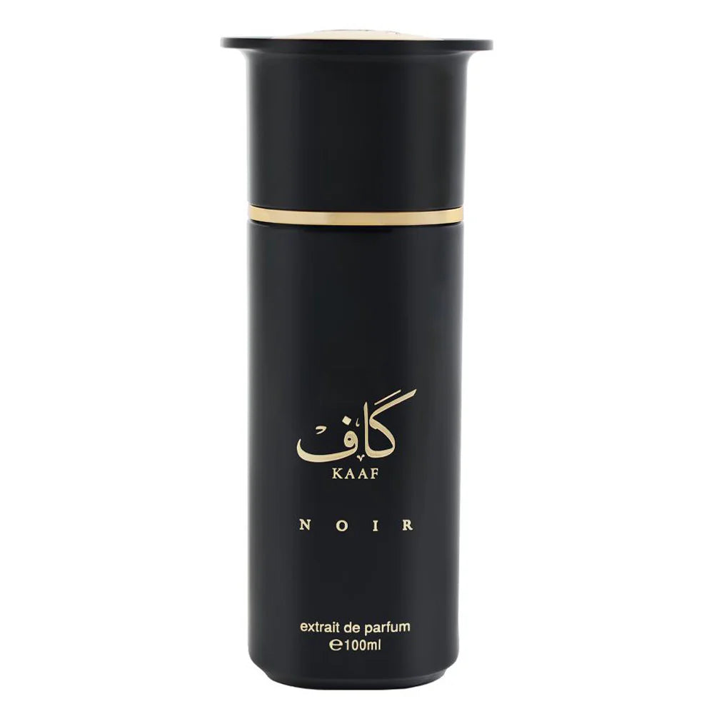 Ahmed Al Maghribi Kaaf Noir Extrait de Parfum 100 ml Unisex – Würzig Süßer Luxus Duft mit Oud, Vanille & Gewürzen – Sehr Langanhaltend