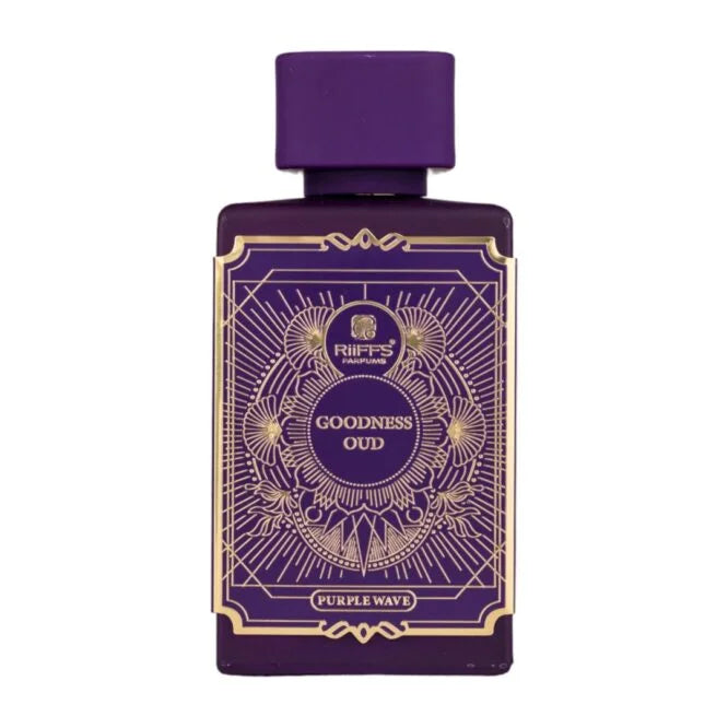Riiffs Goodness Oud Purple Wave Eau de Parfum 100 ml Damen – Blumig Süßer Oud Duft – Intensives & Langanhaltendes Frauen Parfum