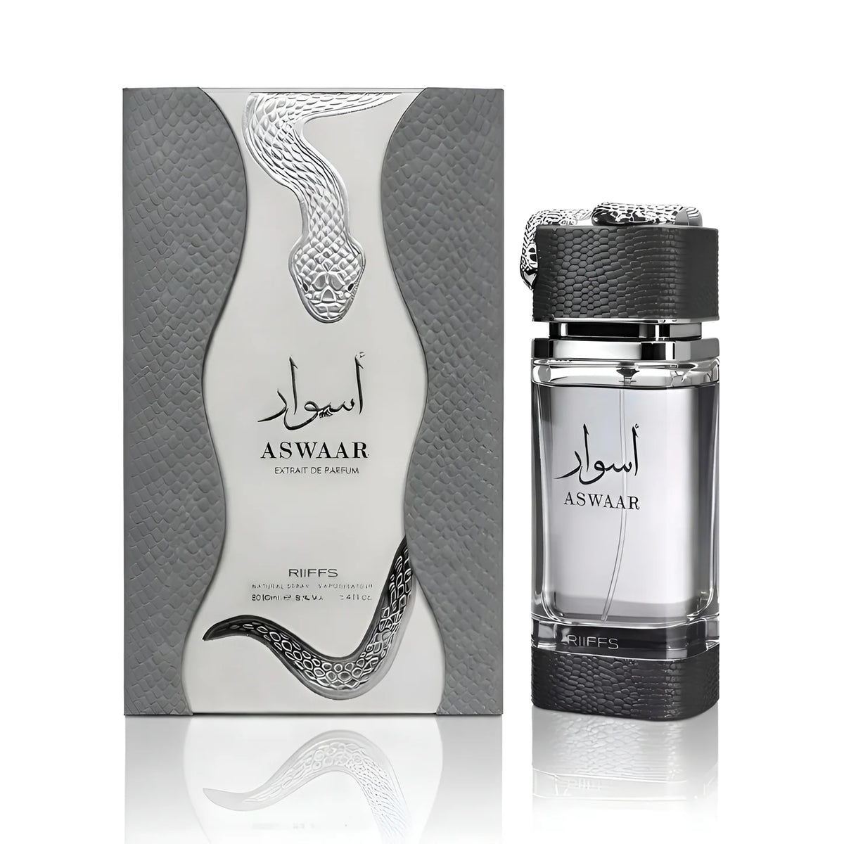 Riiffs Aswaar Extrait de Parfum 100 ml Unisex – Frisch Würziger Duft mit Bergamotte, Ingwer & Vanille