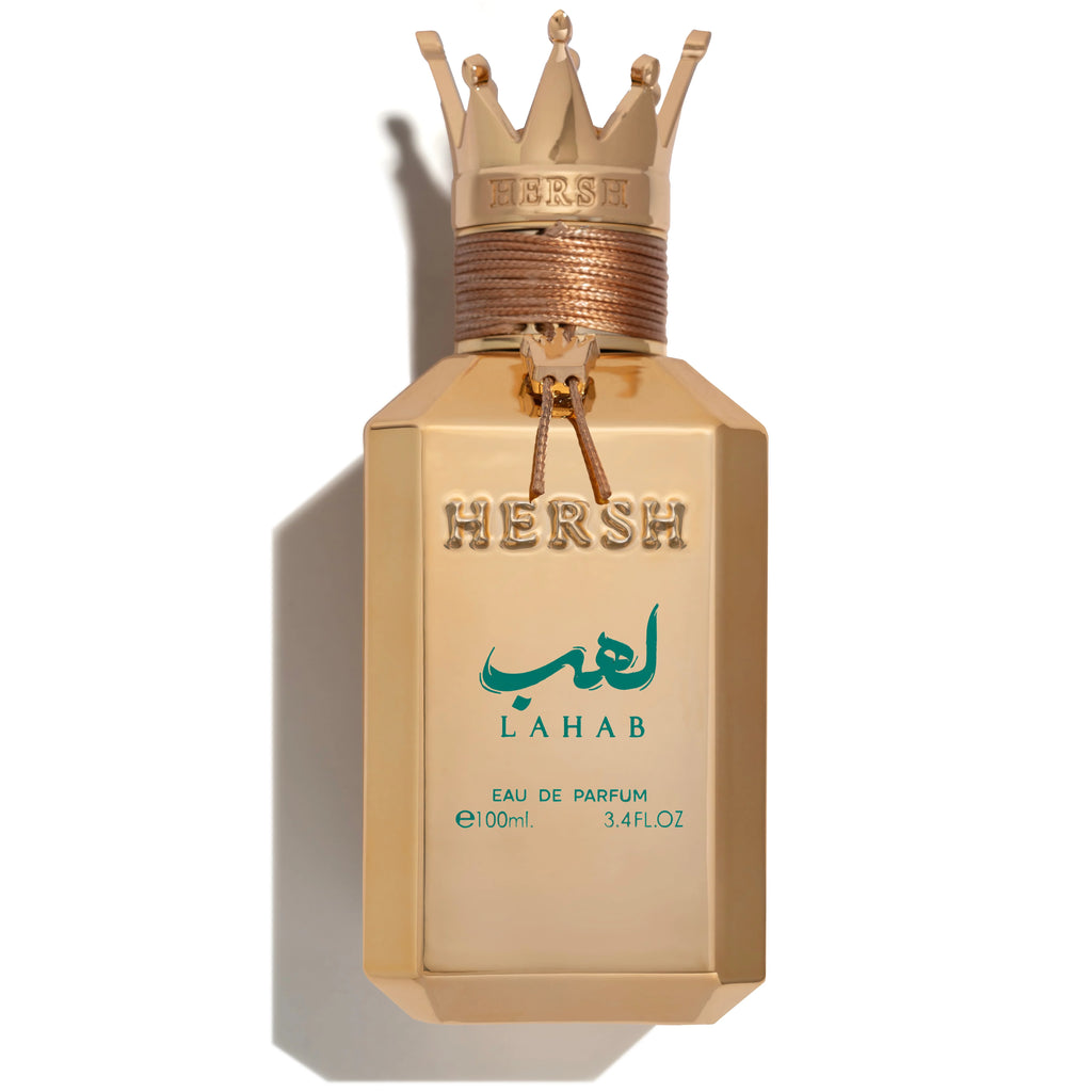 Alezz Oud HERSH LAHAB Eau de Parfum 100 ml Herren – Frisch Würziger Duft mit Grapefruit, Pfeffer & Patchouli – Langanhaltendes Parfum