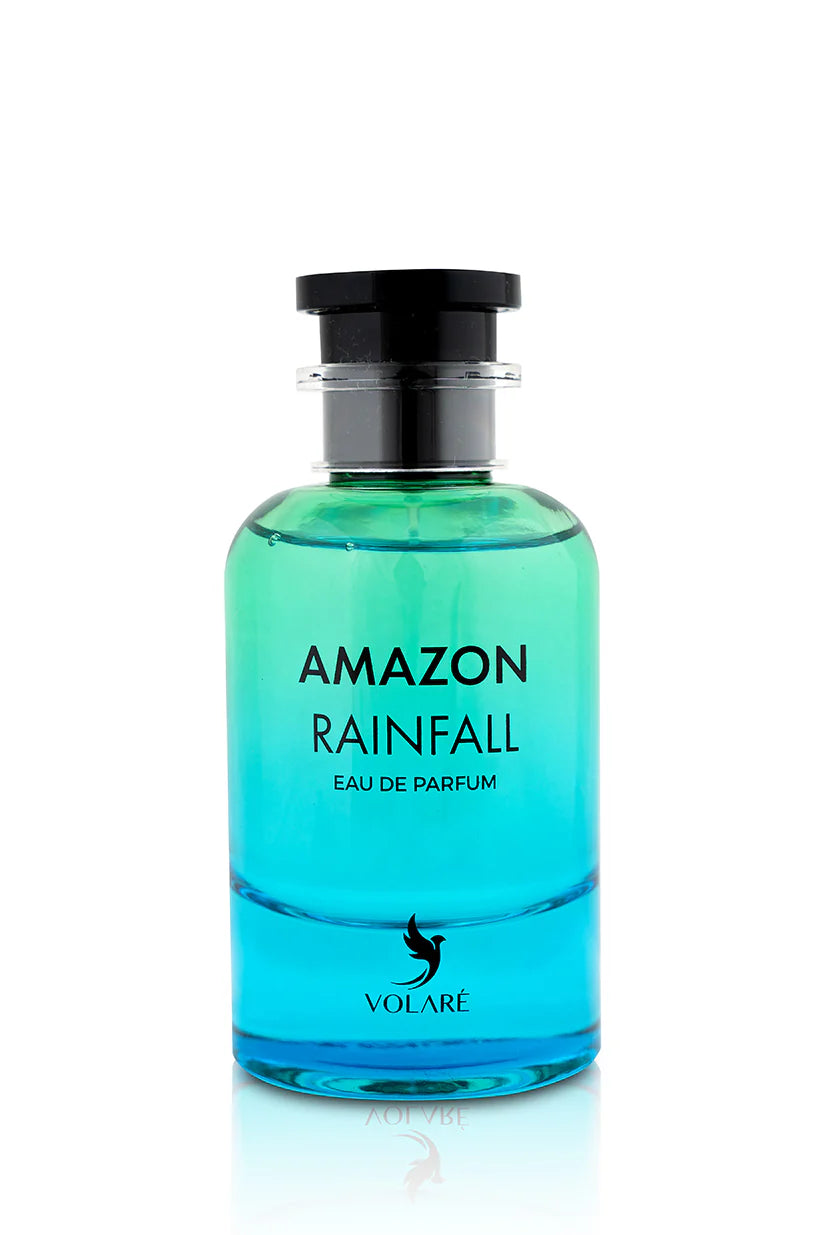 Volaré Amazon Rainfall Eau de Parfum 100 ml Herren – Frisch Aromatischer Duft mit Holz & Moschus – Langanhaltendes Männer Parfum