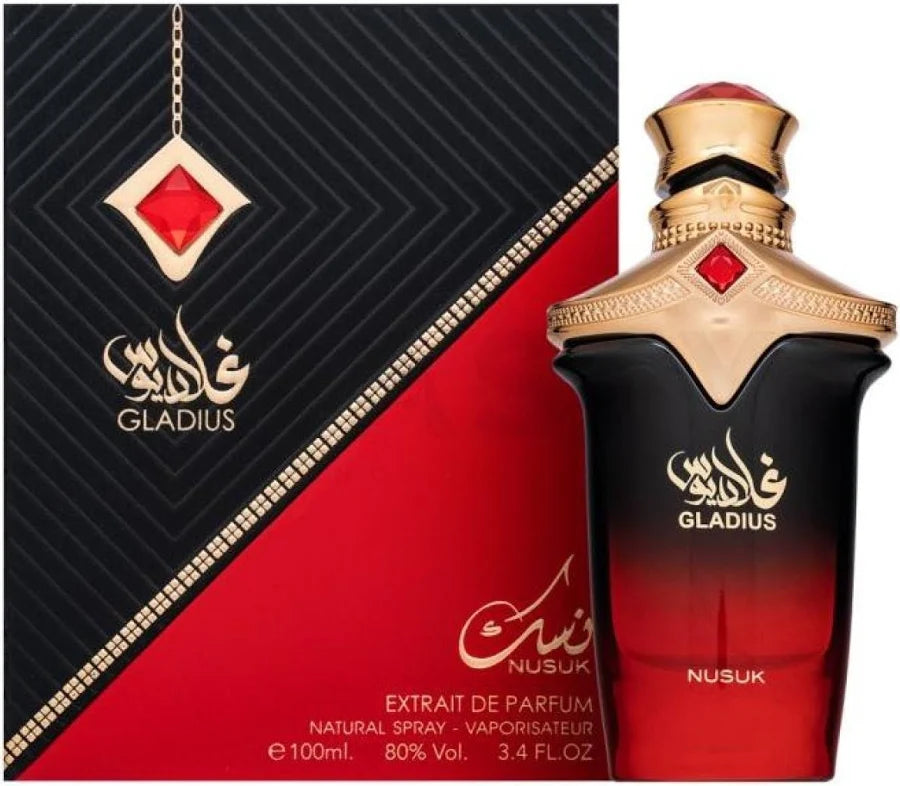 Riiffs Nusuk Gladius Extrait de Parfum 100 ml Herren – Würzig Holziger Duft mit Zitrus, Amber & Gewürzen – Langanhaltend